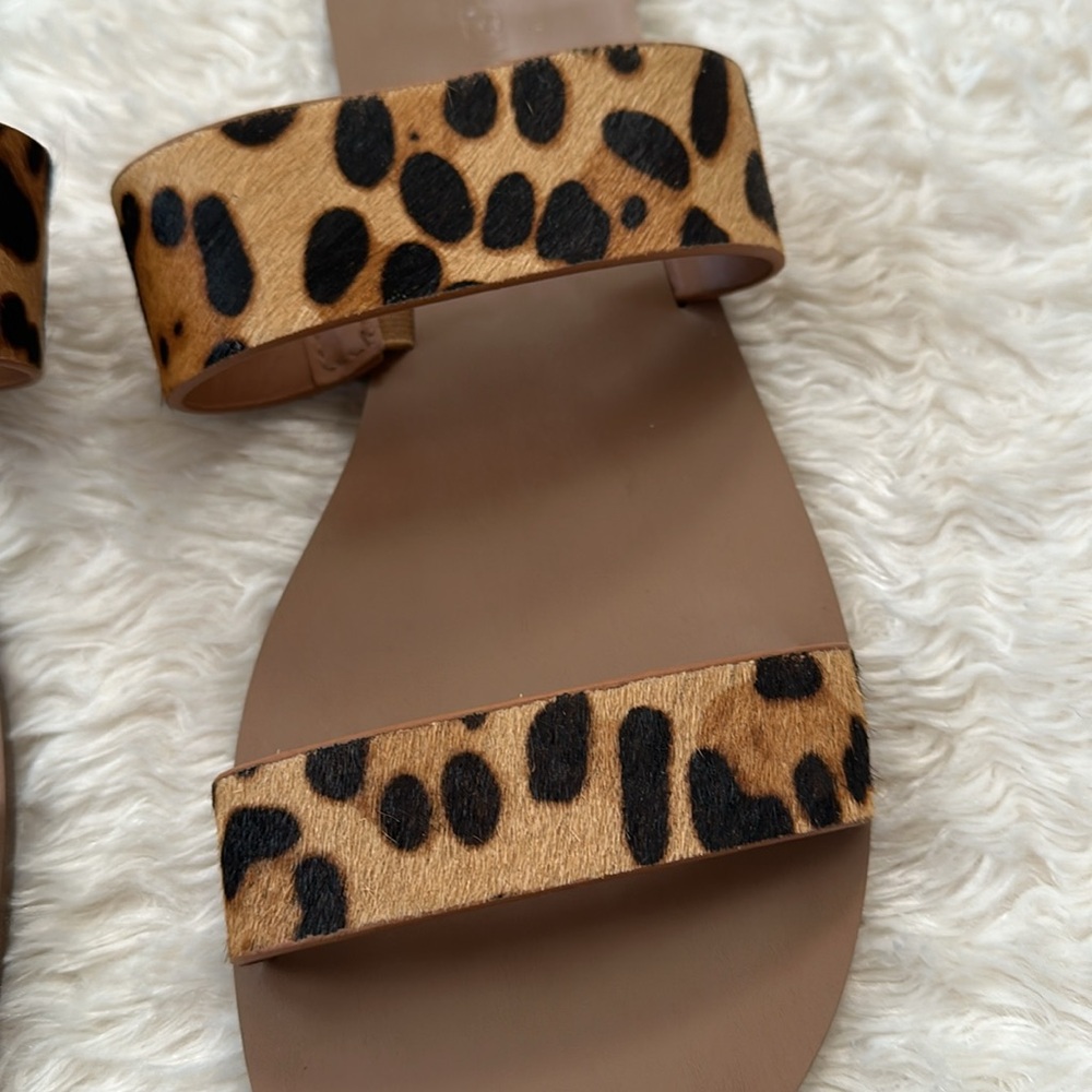 J.Crew Cheetah Print Sandals - Picture 2 of 9